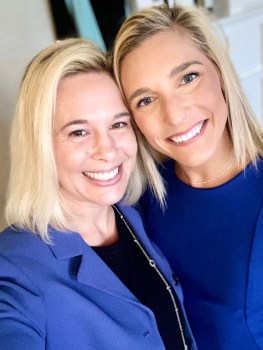 Stacy Weller, left, partner in Herbein + Co.'s tax department and Stephanie Atkins, manager in Herbein's tax department. (PHOTO COURTESY HERBEIN + CO.) Herbein公司