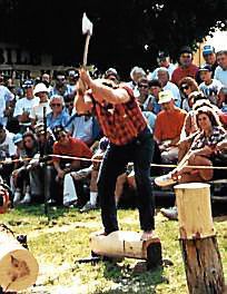 The Indian River Olde Time Lumberjack Show 印第安河旧时伐木工人秀