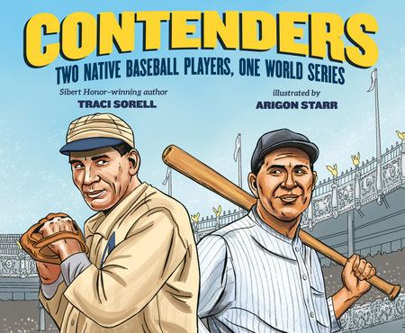 书的封面“竞争者:两个本地棒球球员,一个世界大赛,“苏乐Traci。